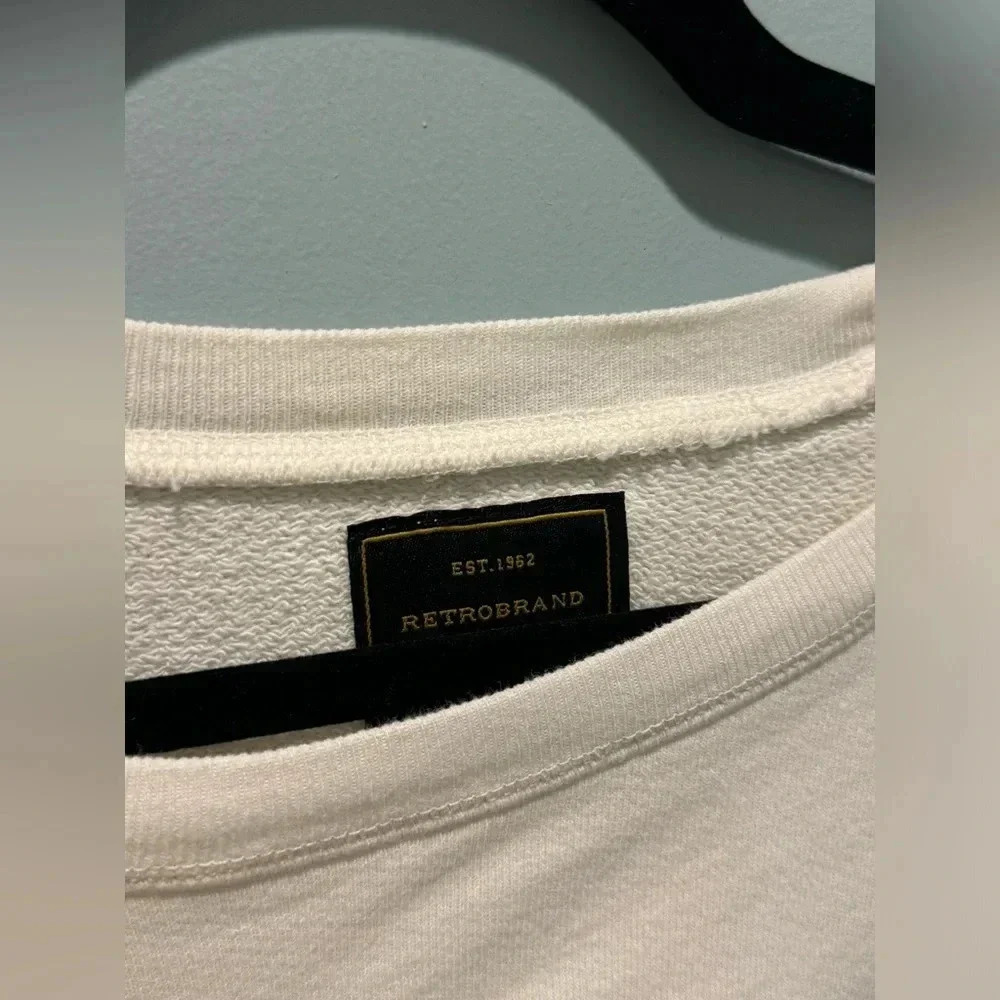 Free People/Retrobrand Maui Distressed Sweatshirt - Picture 2 of 6